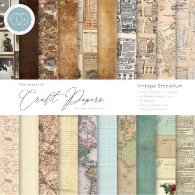 Craft Consortium Designpapier - Vintage Emporium